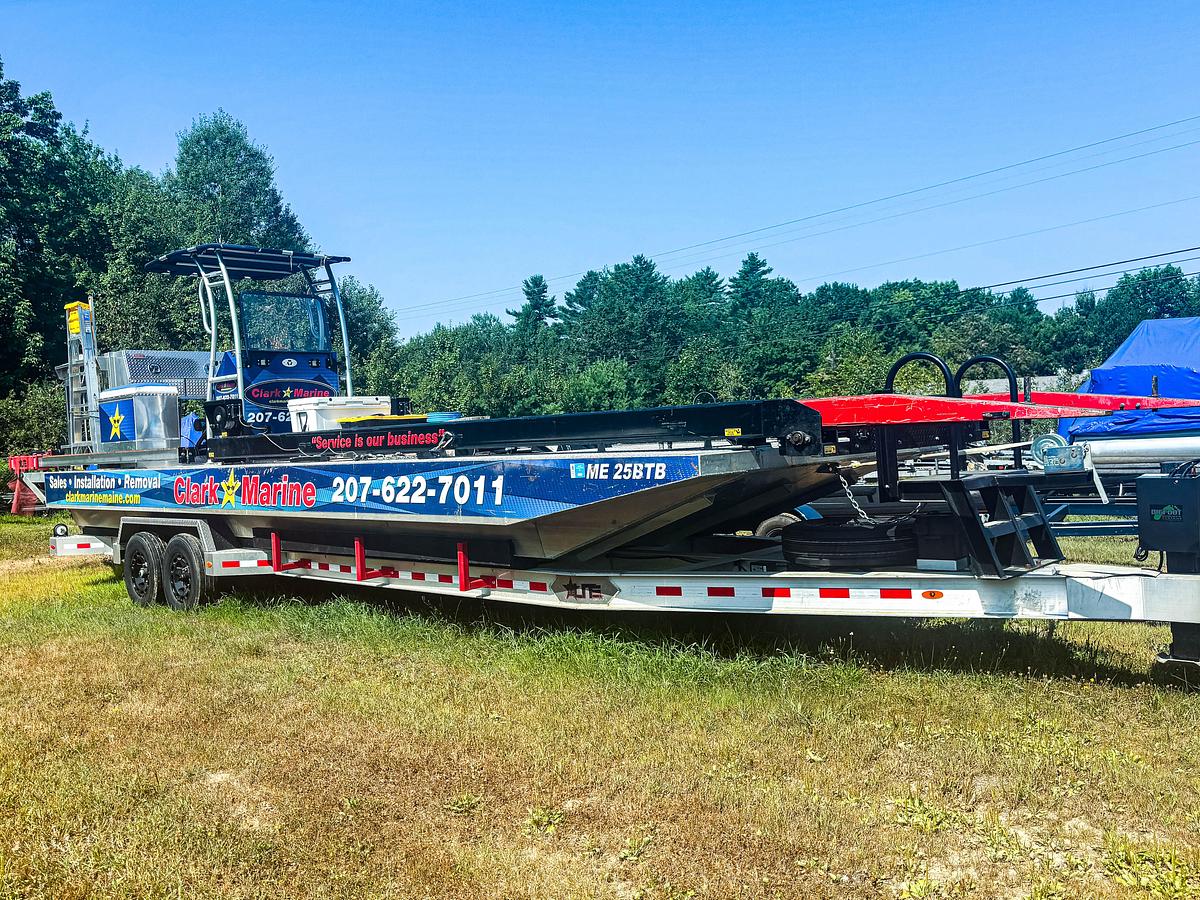 Used 2023 ELITE 30'x8'6" FB Dock Barge