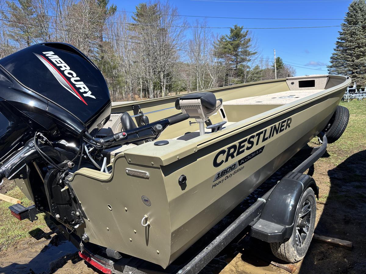 Used 2025 Crestliner 1800 Kodiak Tiller