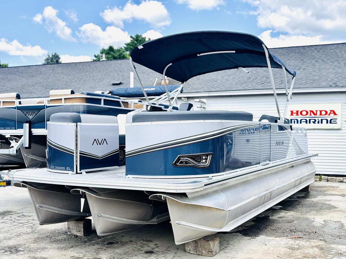 2026 AVALON 2385 LSZ ELITE TRITOON NEW HONDA 200