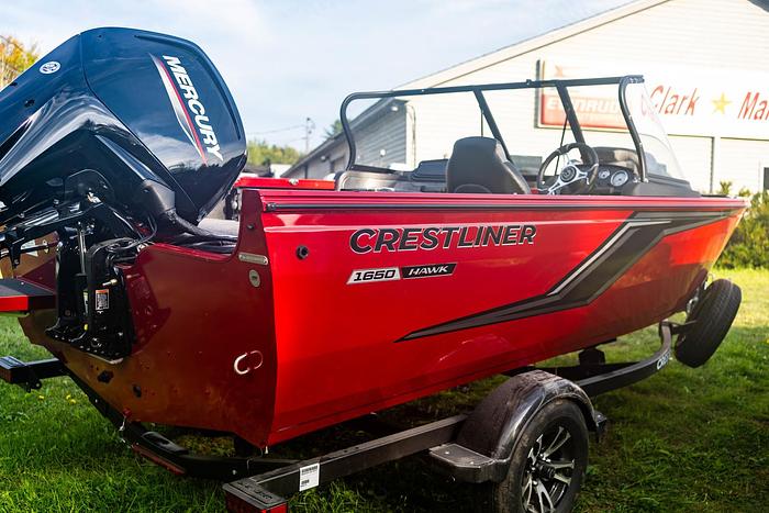 2025 CRESTLINER 1650 HAWK WT JUMPSEAT CL-25-01