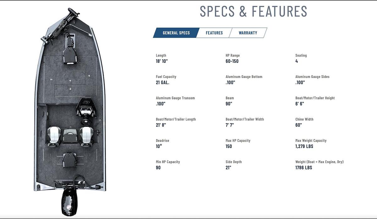 2025 Crestliner XFC 18