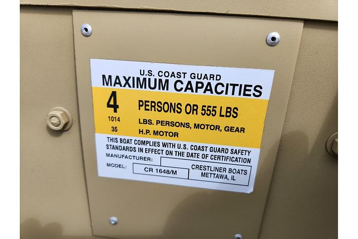 2023 Crestliner 1648M Basic Jon CL-23-E