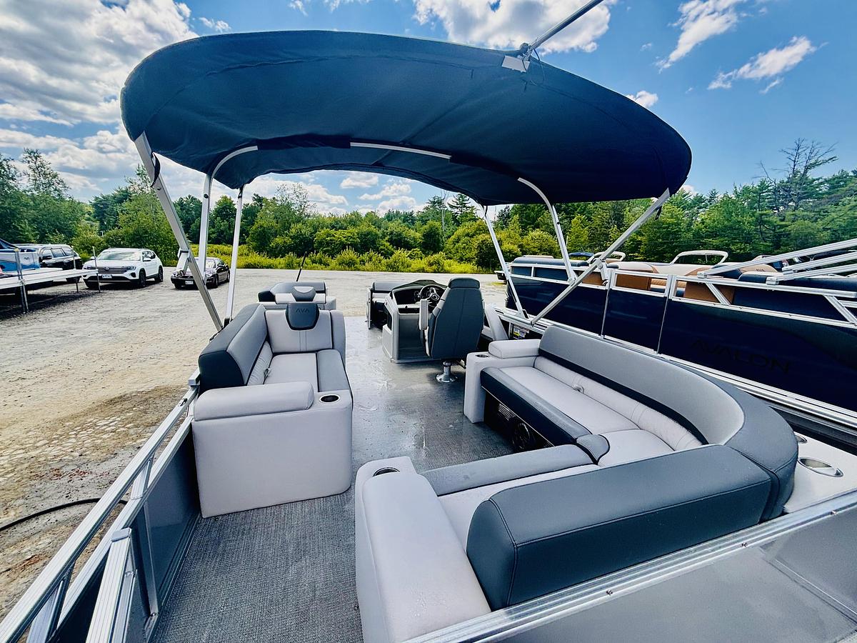 2026 AVALON 2385 LSZ ELITE TRITOON NEW HONDA 200