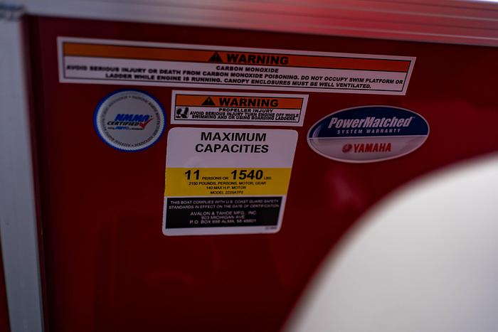 2025 Avalon Venture 2385 Versatile Rear Bench