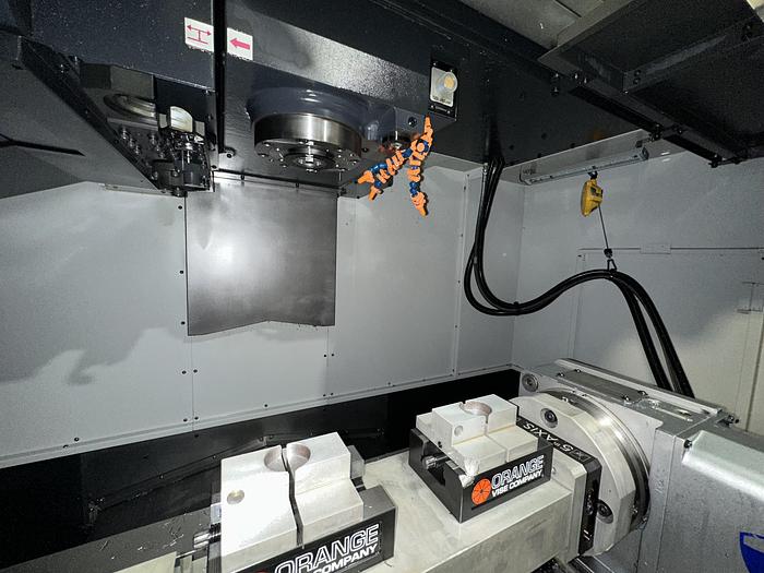 Used 2021 DOOSAN DNM 5700 4-Axis CNC Vertical Machining Center