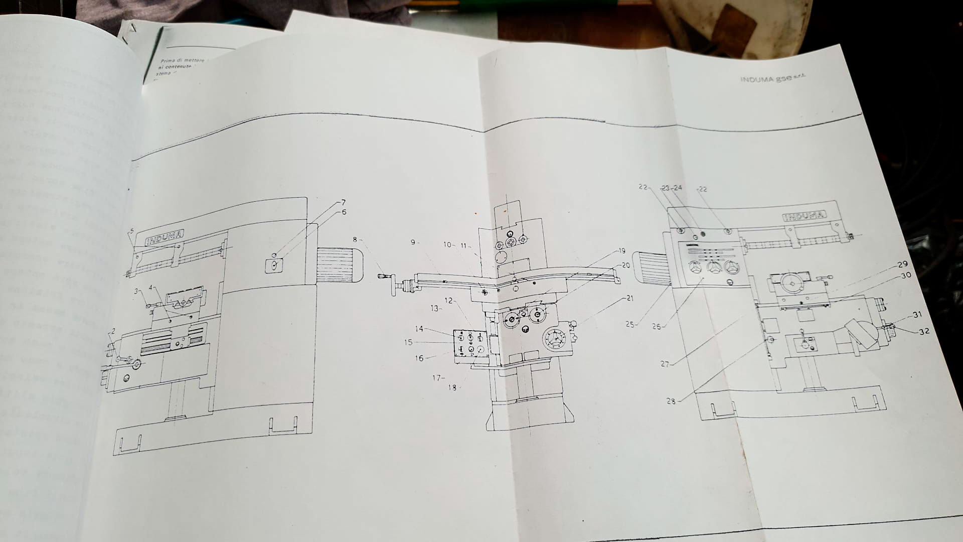 Used Induma 2045 - Milling Machine - 1988