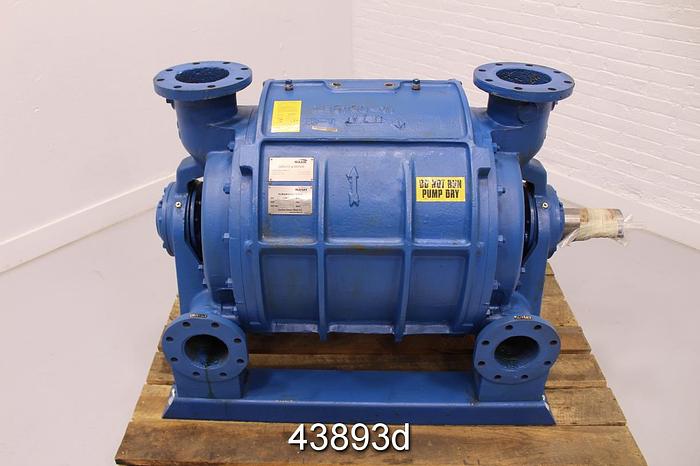 Refurbished Nash CL2001 Vacuum Pump, Iron Casing, Iron Rotors, Iron Cones #43893