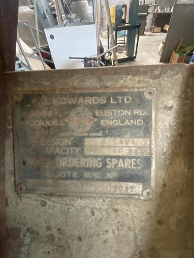 Used FJ Edwards 6ft x 14G Box & Pan Folder