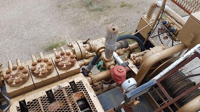 Used 1980 MACK DM600 Twin Steer Heavy Duty Oilfield Pump / Kill Truck