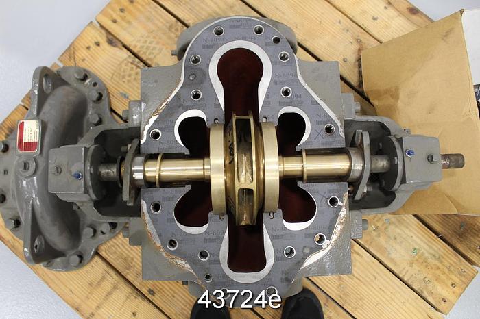 Used Flowserve 4LR-10G Split Case Pump, Ductile Iron Casing #43724