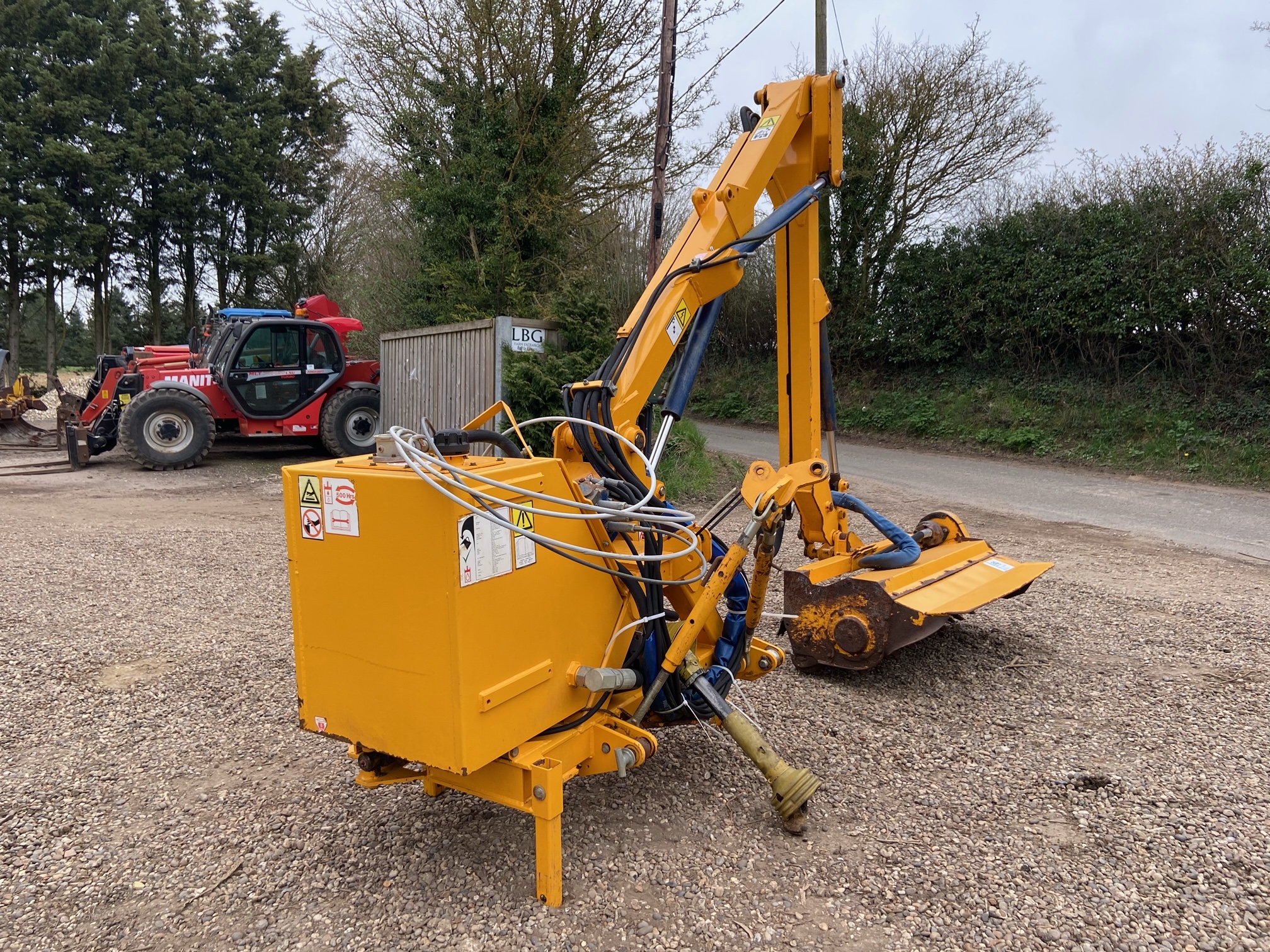Used Bomford B49X Hedge Cutter