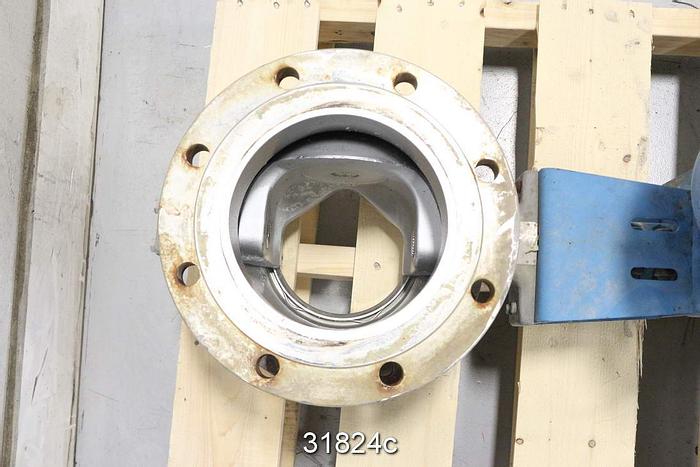 Used Neles Jamesbury R21CB08CCJK 8" V-Ball Control Valve #31824