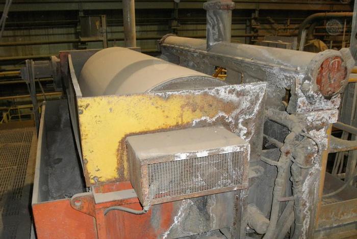 Used Separator, Magnetic, 36" X 96", S/st, Eriez, Drum, (2) #S738514