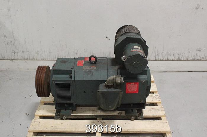 Used Reliance 50 HP DC Motor, 1150/2000 RPM, 500 Volts #39315