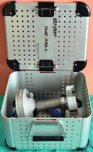 Used Stryker 5400-700 The Mill Bone Mill with Sterilization Case - Tested