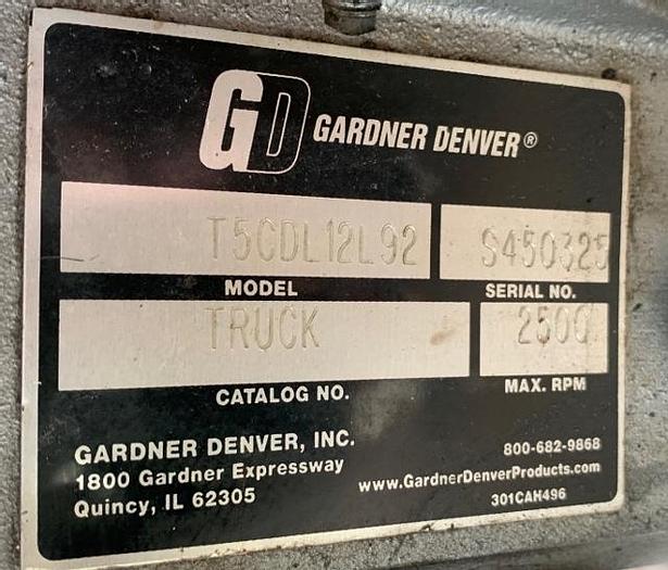 Used Portable 90HP Diesel Cement Transfer Blower
