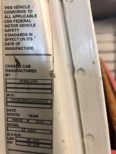 Used 2001 Foremost Barber DR12 Drill Rig