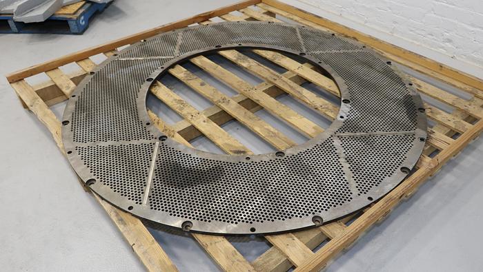 Used MTR Martco Stainless Steel Pulper Extraction Plate #44557