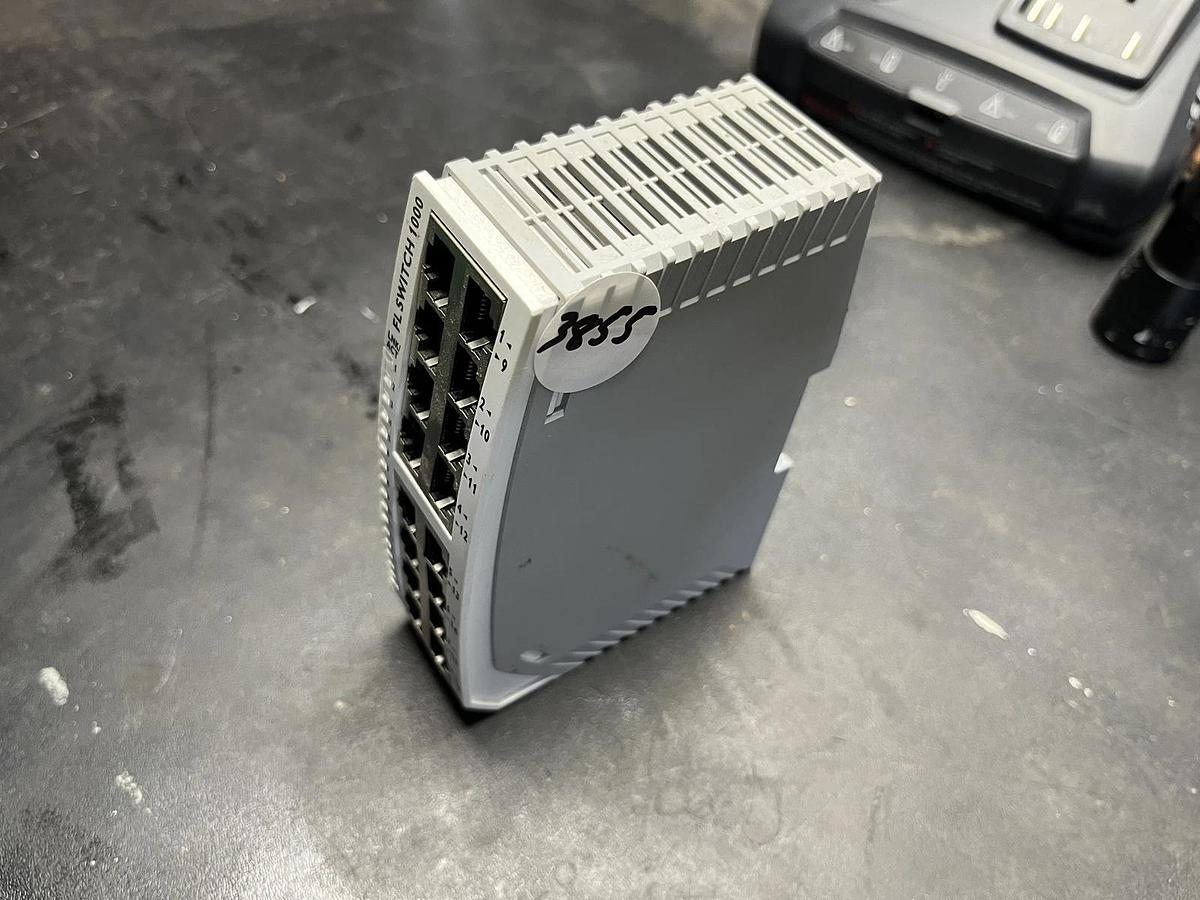 Used PHOENIX CONTACT FL SWITCH 1016N / FLSWITCH1016N Ethernet Switch
