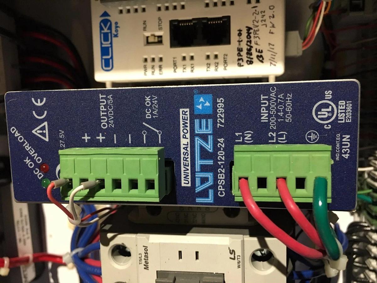 Used LUTZE CPSB2-120-24  722995