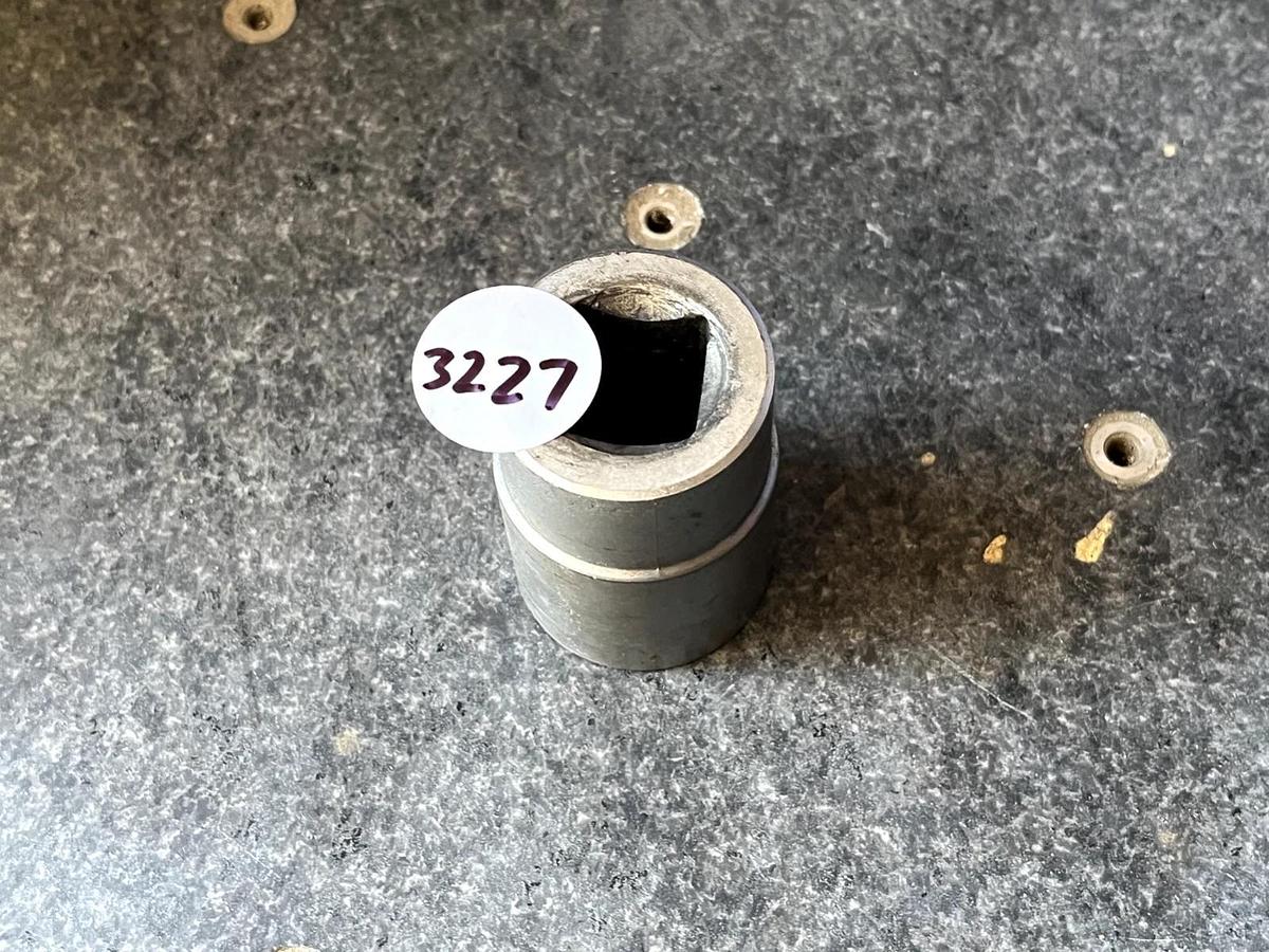 Used 1/2" Drive X 1-3/16" SOCKET 12 POINT CR-MO