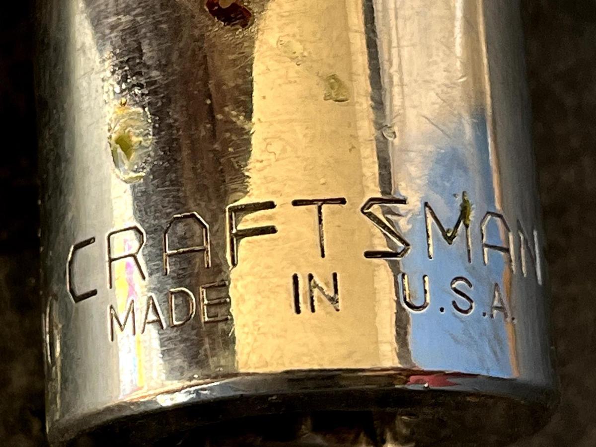 Used 18mm Socket ~ 1/2" Drive ~ Genuine Craftsman ~ 44267 ~