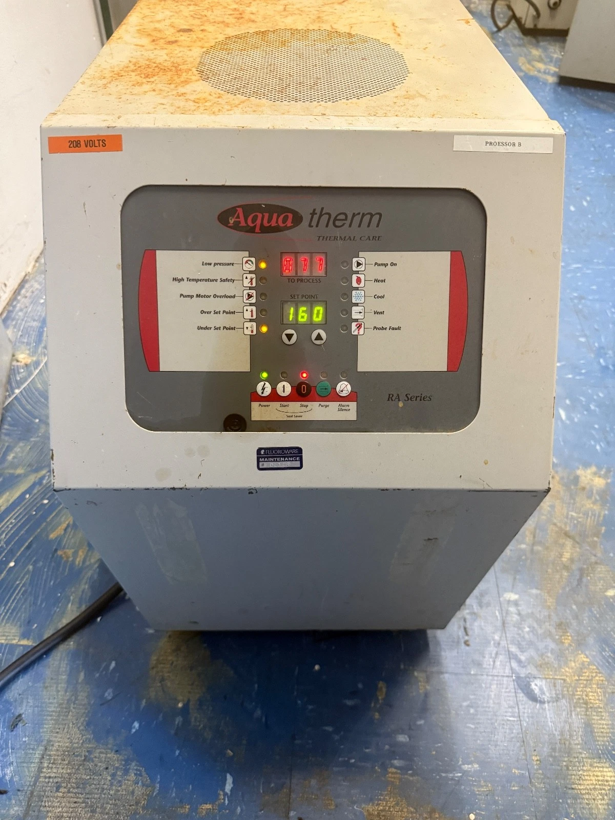 Used Thermal Care Aqua Therm RA Chiller S/N: 48570060002