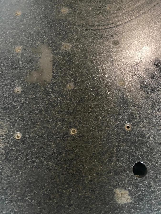 Used Standridge Grade-A Black Granite Surface Plate 40" x 34.5" x 6.5"