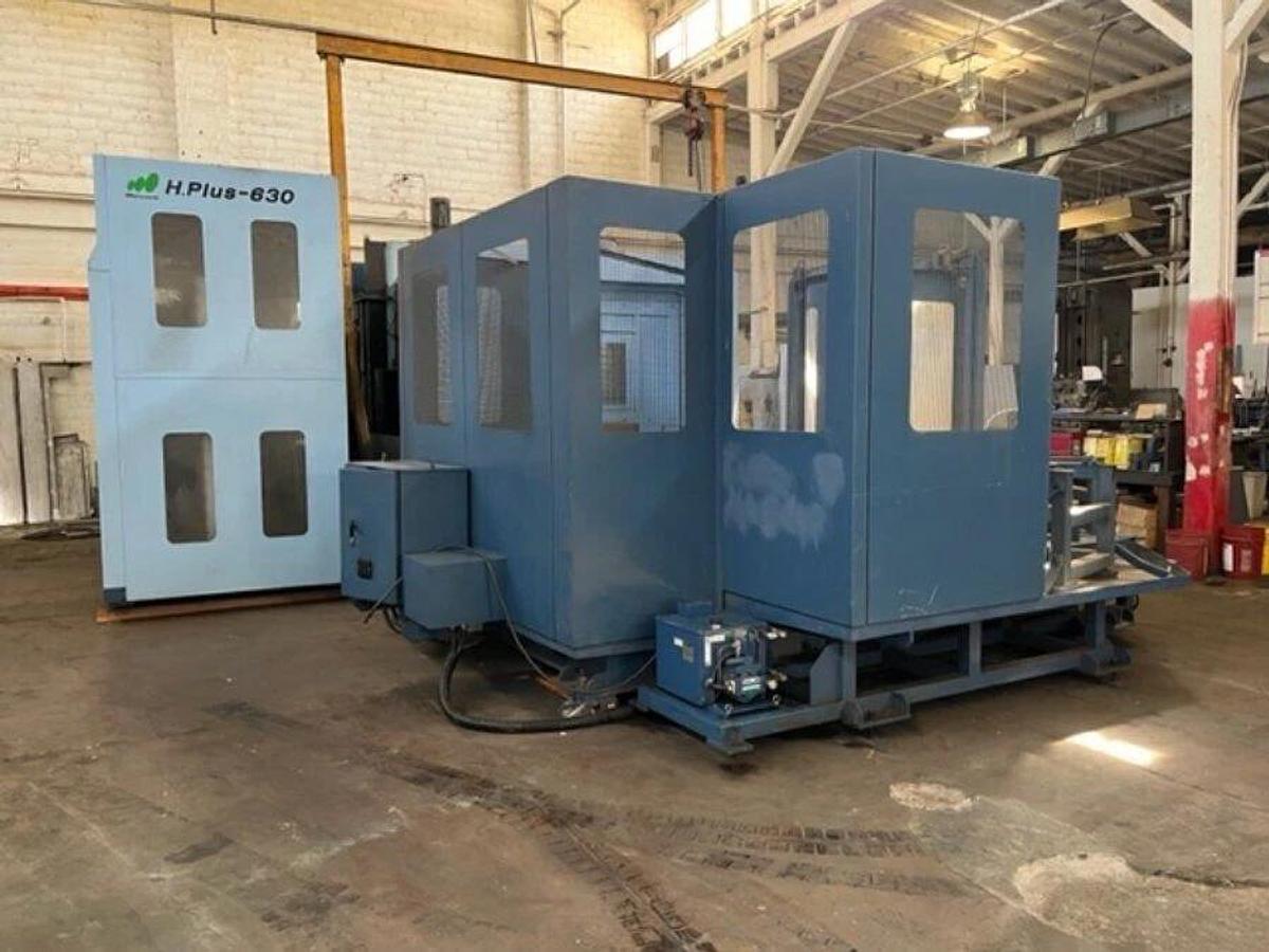 Used MATSUURA H-PLUS-630 CNC HMC 2007  7 Pallet Pool