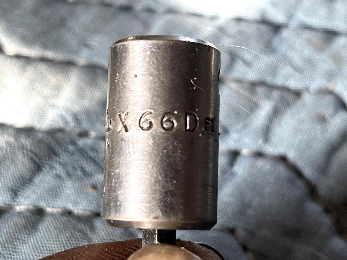 Used MAC Tools USA 3/8" Drive, 3/16" SAE Hex Bit Chrome Socket Driver X66D