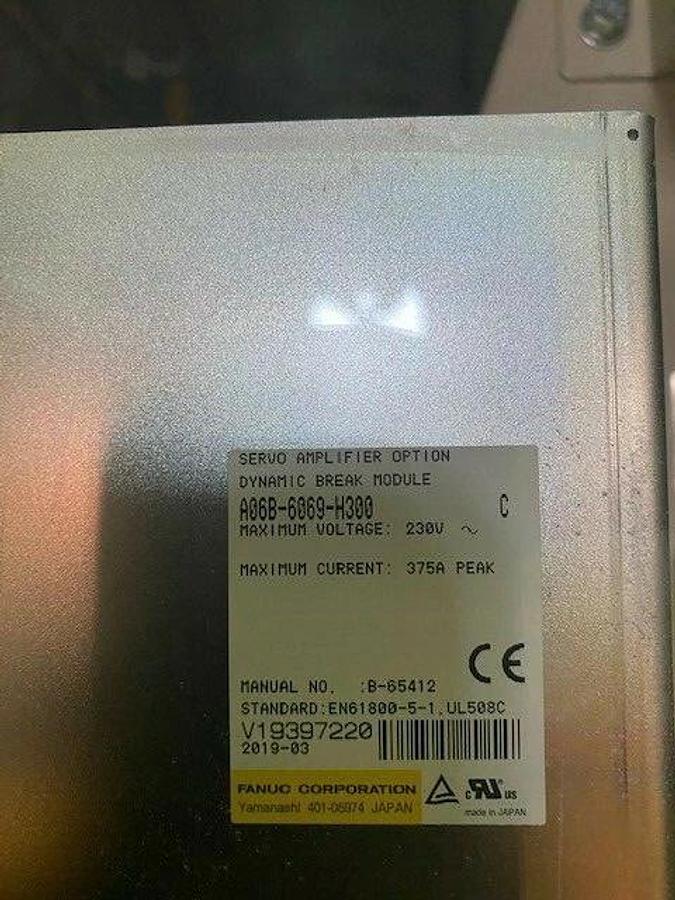 GE FANUC  A06B-6069-H300 NEW DYNAMIC BRAKE