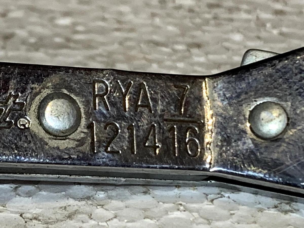 Used BLUE POINT RYA1214  3/8"  7/16" 12 PT DIRECTIONAL RATCHETING OFFSET BOX WRENCH