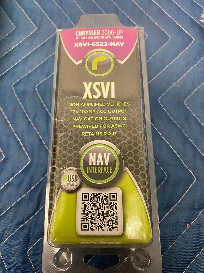 Used Axxess XSVI-6522-NAV Data Interface for Chrysler 2006 and up