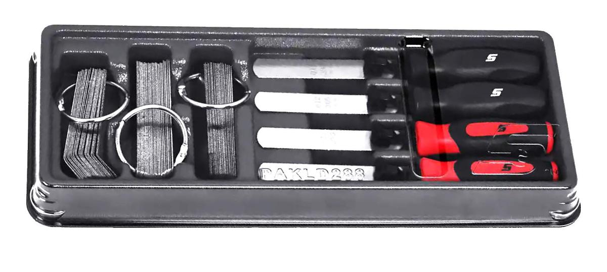 Used Snap-on FB300A Bent Blade Feeler Gauge Set USA