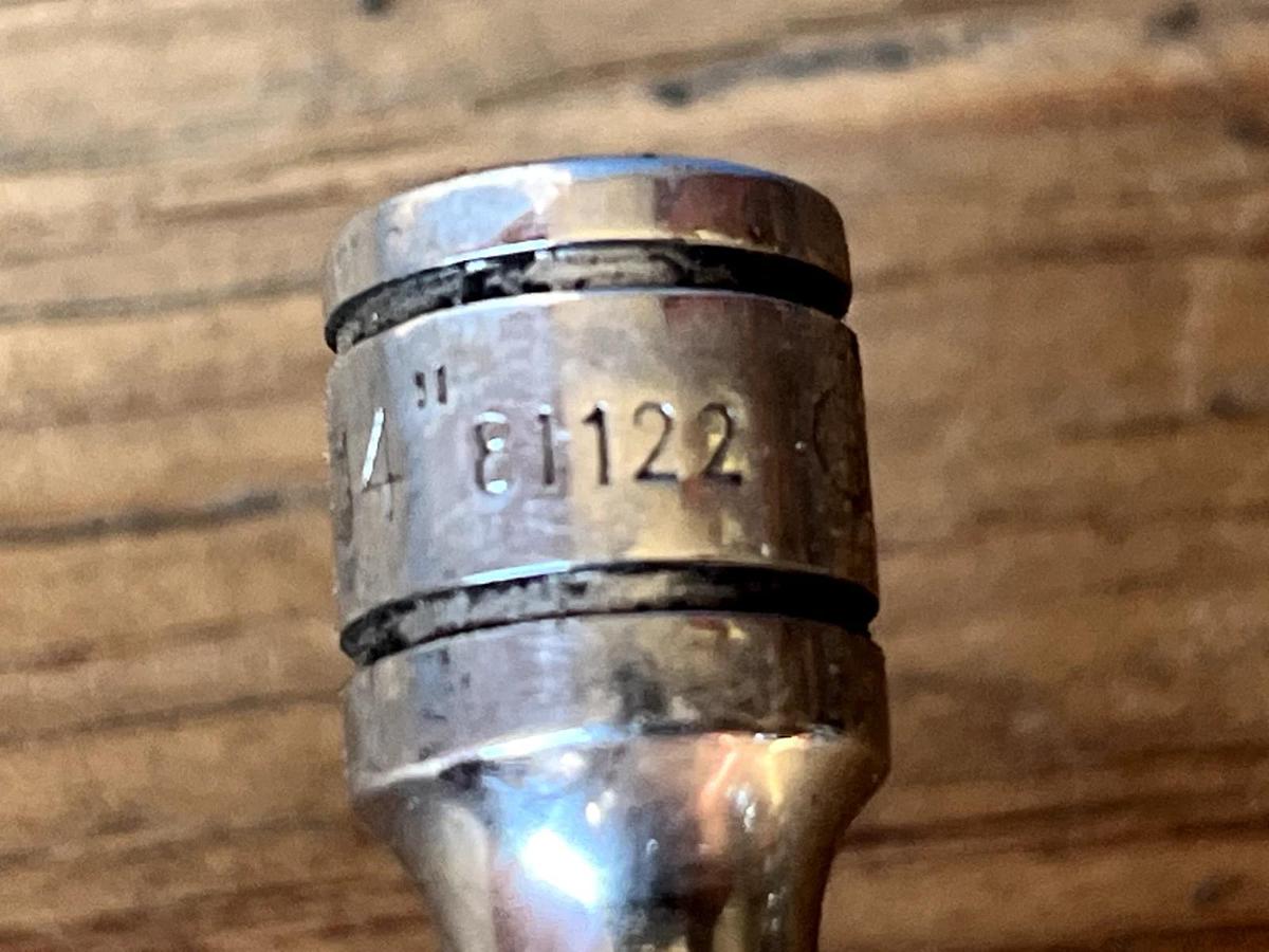 Used GearWrench 1/4'' Drive 14 inch Knurled Wobble Extension