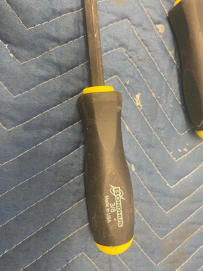 Used BONDHUS PROTANIUM HIGH TORQUE STEEL BALL DRIVER 5/16 SHAFT 14" OVERALL