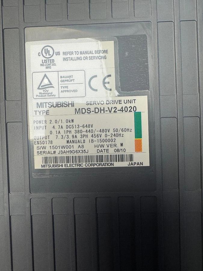 Used Mitsubishi MDS-DH-V2-4020  Used