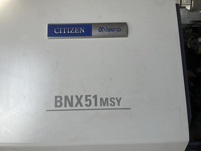 Used 2022 Citizen Miyano BNX-51MSY
