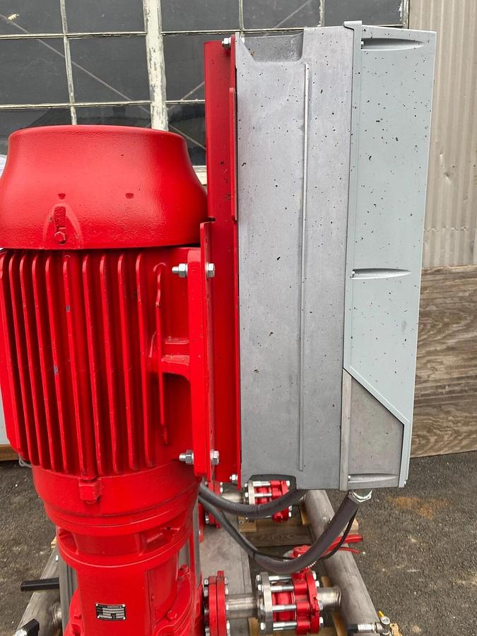 Used Armstrong Pumps HyFab EMVP T-22N Triplex variable speed pressure booster