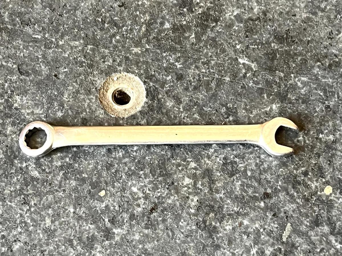 Used Craftsman  7/32" x 15/64"  12 Point Midget Ignition Combination Wrench