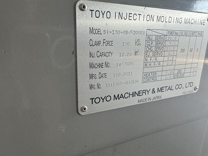 Used 2021 Toyo Si-150-6S. F200EU