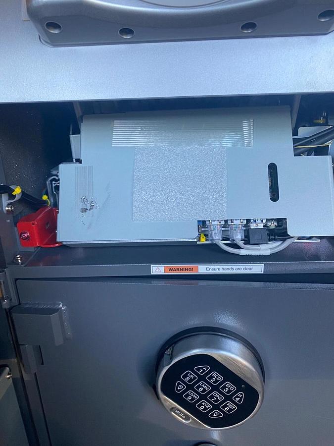 Teller Cash Recycler.  ATEC AP LTA-450.  NEW Damaged