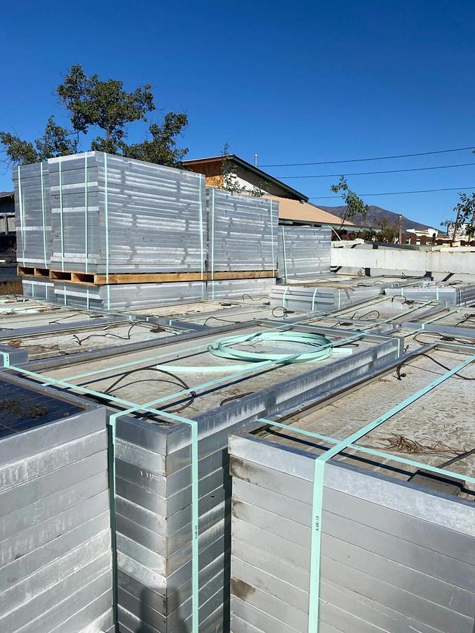 Used 12 cents/watt Mitsubishi 170W Solar Panel Model PV-MFt170EB4