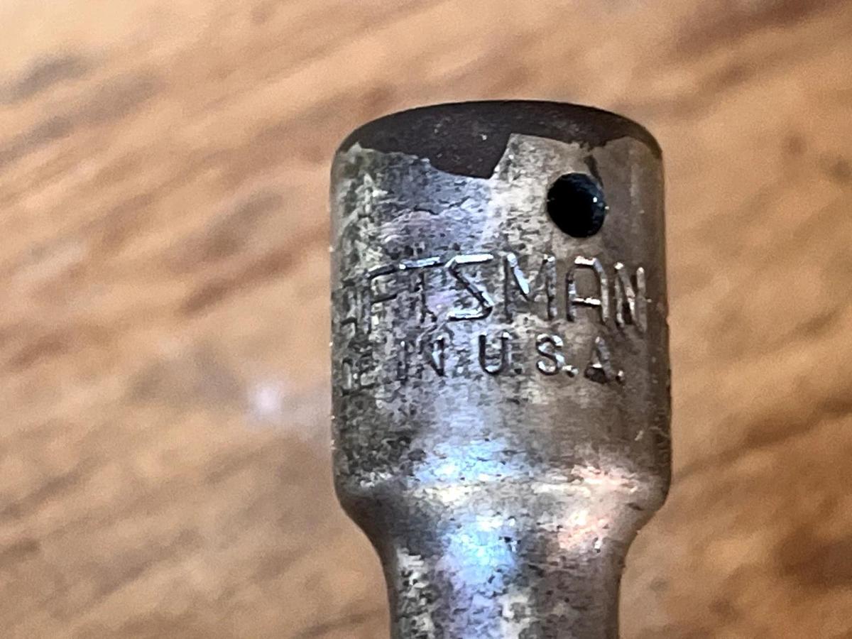 Used *Craftsman* -EE- Series 1/4" Drive Extension 43531 - 6" Long - Made in U.S.A.