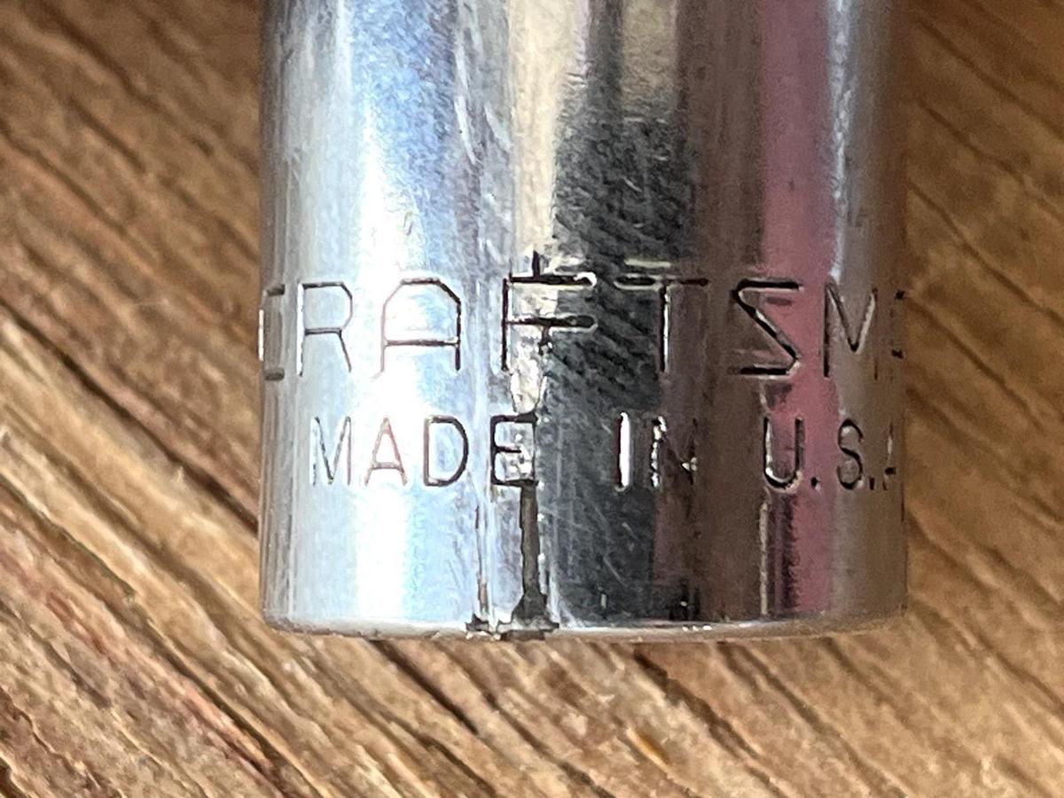 Used Craftsman USA 5/8" 12 Point 1/2" Drive Socket 47505 -V- Series                 g