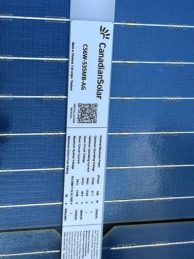 2022 Canadian Solar CS6W-535MB-AG 