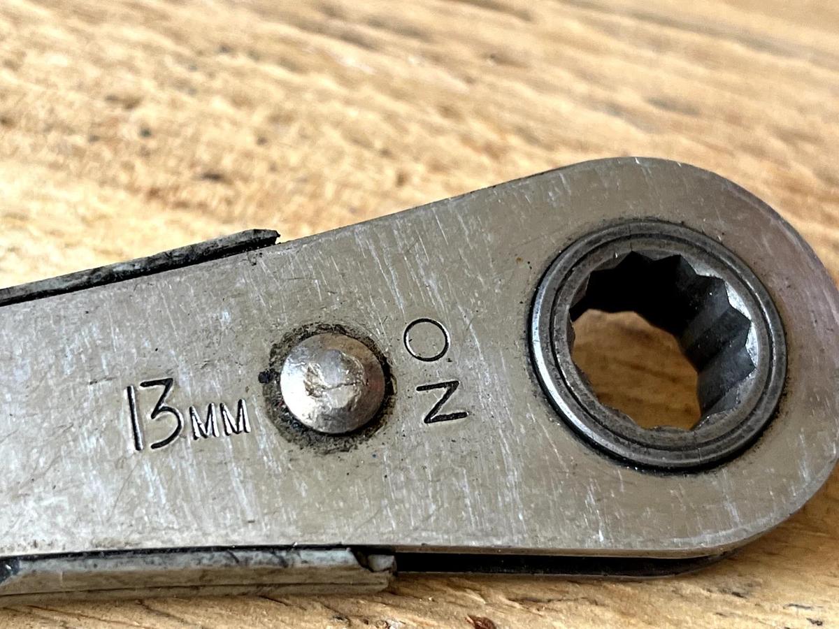 Used Sears Craftsman USA 9-43693 Metric Ratchet Wrench 12 & 13 MM, 12 Point 🇺🇸