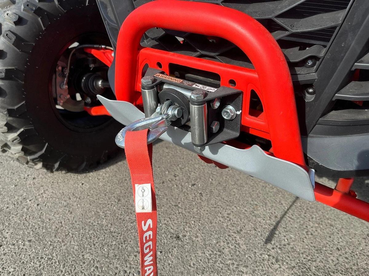 2024 Segway Powersports Villain SX10 S White Red Used 30 hours 80 Miles