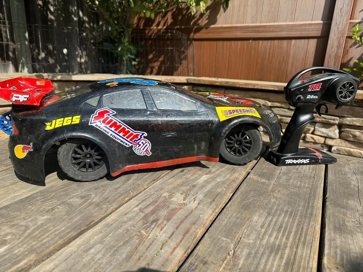 Used 1/10 Traxxas RALLY VXL With Upgrades  RC