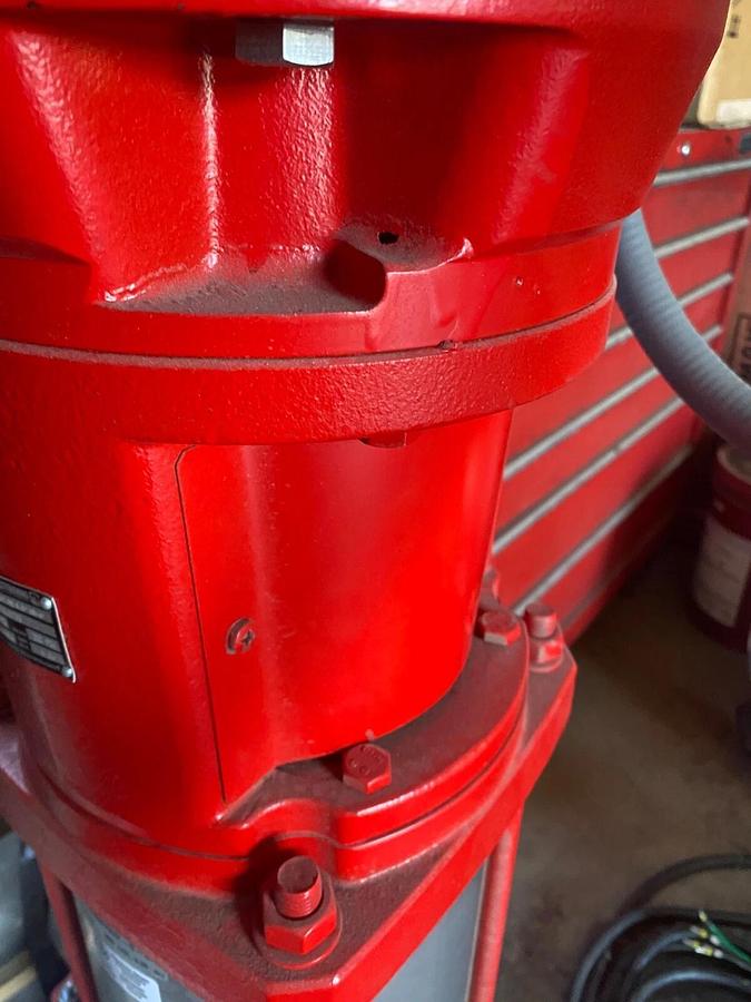 Used Armstrong Vertical Multistage Water Pump VMS 4700